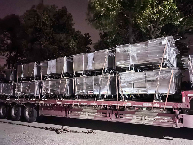 裝車待發的早餐車